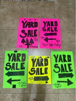 Garage Sale Saturday