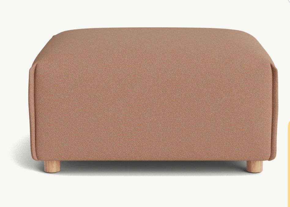 Koala Byron Sofa Bed Ottoman Color Blush Sunset, Like New Condition