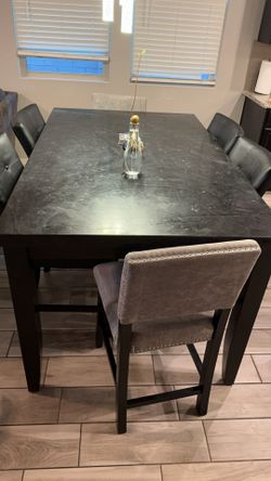 Counter Height Real Marble Table