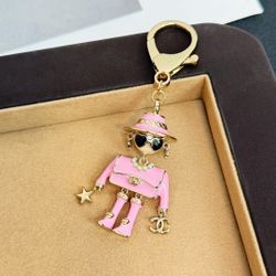 Chanel Keyholder Pink
