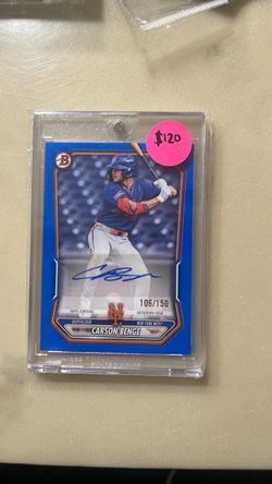 The Big Carson Benge.  /150 sticker auto