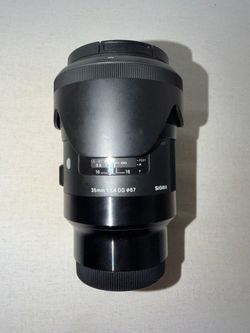 Sigma 35mm lens