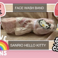 Brand New In Wrapper Sanrio Hello Kitty Head Band For Face