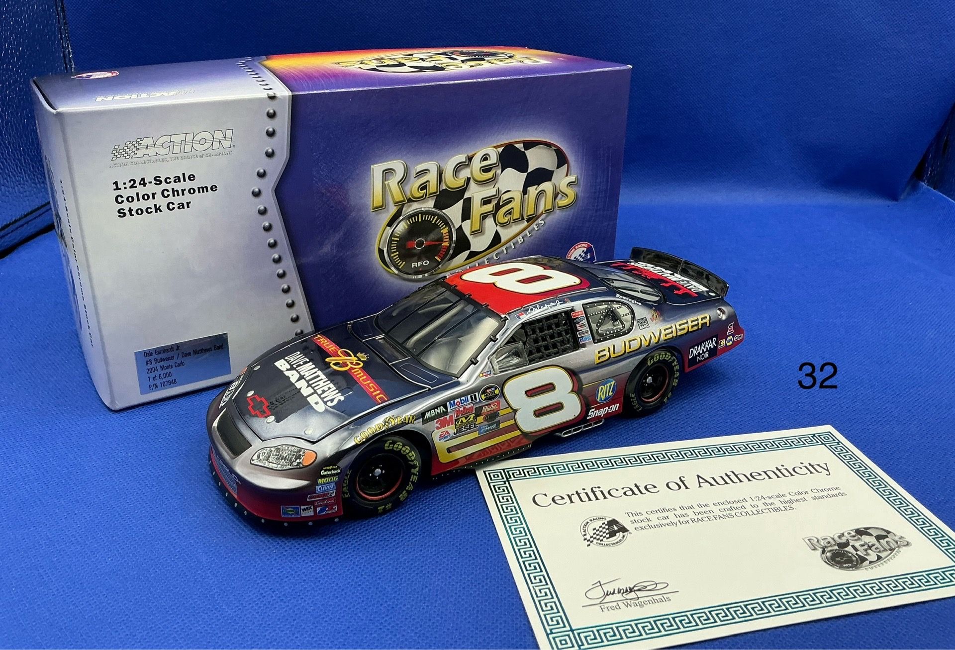 Action Racing Race Fans Collectibles Dale Earnhardt Jr #8 Budweiser