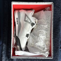 Jordan 4 retro white cement size 11.5