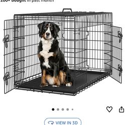 (2) NEW UNBOXED LARGE DOG CRATES!