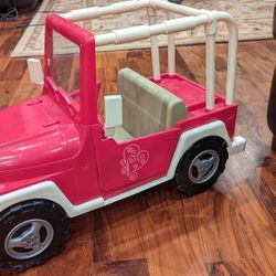 Large American Girl Doll Car