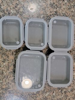 5-Piece BPA-Free Airtight Food Container Set