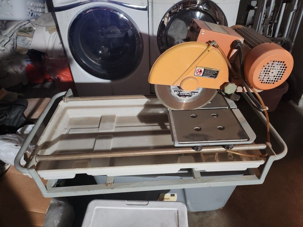 Wet Saw Tile 10"