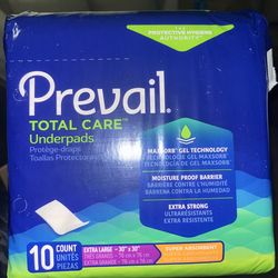 Prevail. TOTAL CARE Underpads Protege-draps Toallas Protectoras