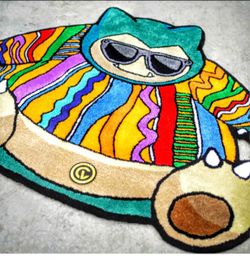 Biggie x Snorlax Collaboration Rug