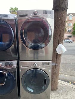 SET WASHER AND DRYER LG FREE DELIVERY