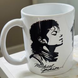 12oz Michael Jackson Monochrome Mug