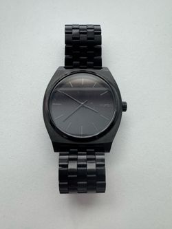 Nixon Time Teller Black Stainless Steel - 37mm