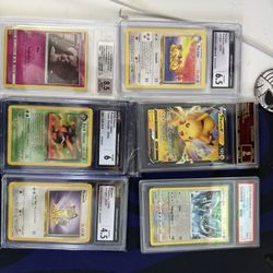 Pokemon CGC PSA CROWN slabs 