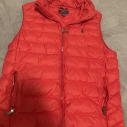 Polo Red Puffer Vest
