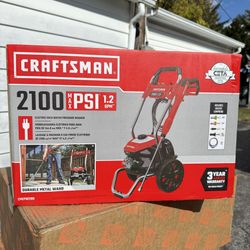 CRAFTSMAN 2100 PSI 1.2-GPMs Cold Water Pressure Washer with 4 Spray Tips