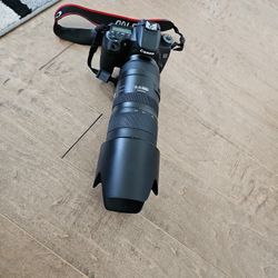 Canon 70D With Multiple Lenses 