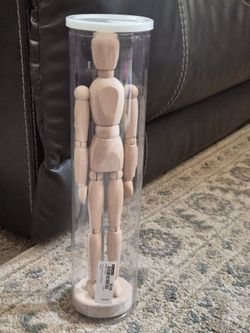 IKEA GESTALTA Artist's Natural Wooden Figure With Stand  