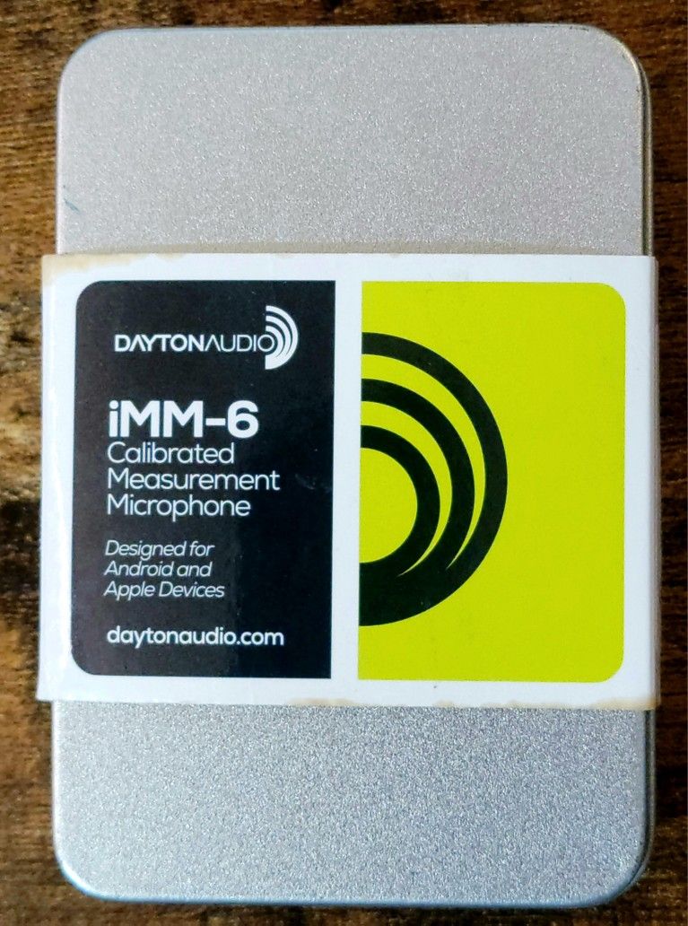Dayton AUDIO iMM-6 Calibrated Microphone 