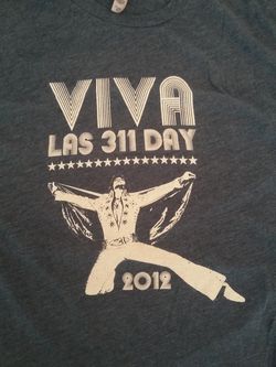 311, VIVA LAS 311 DAY band shirt