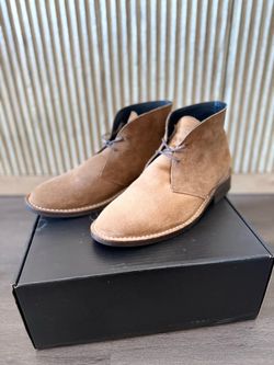 Thursday Boot Company Scout Chukka Boots Cognac Suede Men's