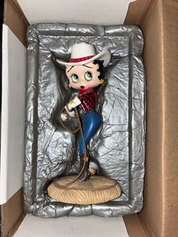 Betty Boop Cowgirl Figurine Collectible