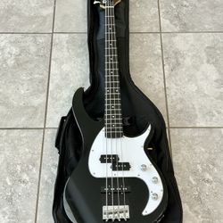 Peavey Milestone 4-String Bass + Gig Bag – Black