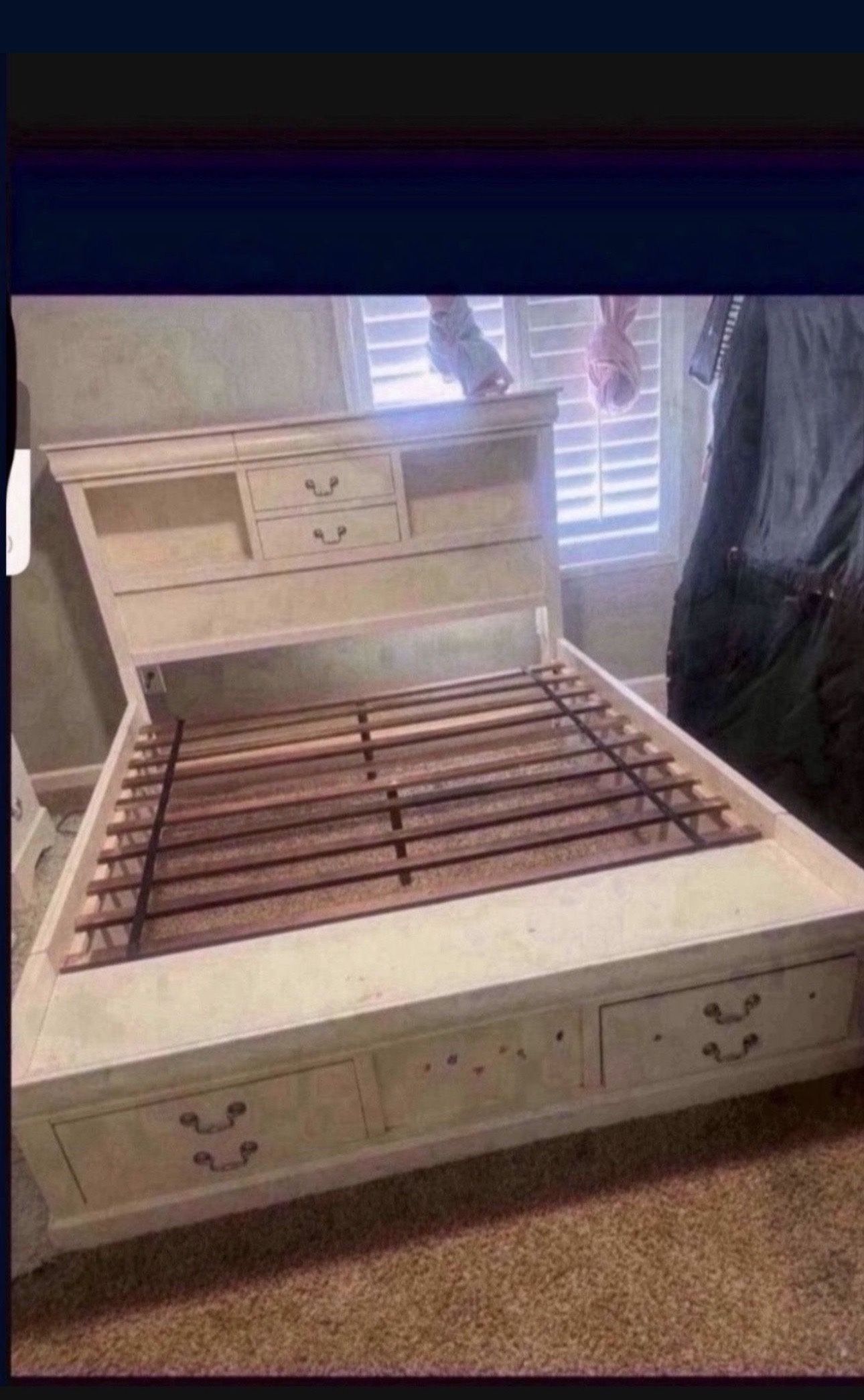 Queen Bed Frame $400