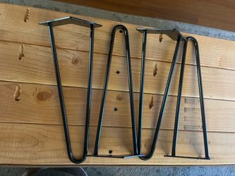 Hairpin furniture legs