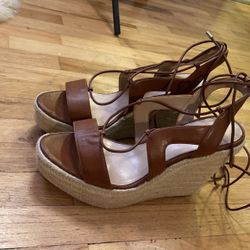 Sexy Wedge Wraparound Lace-up Ankle Strap