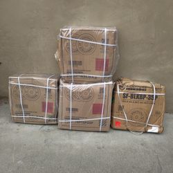 Brand New Set of 370 lb Olympic Bumper Plates – Pairs of 10, 15, 25, 35, 45 & 55 lbs