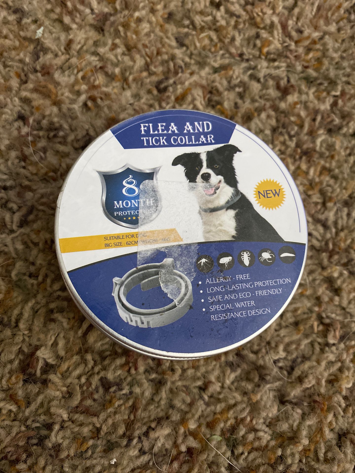 Flea and tick collar pets