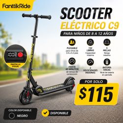 Scooter eléctrico de ninos