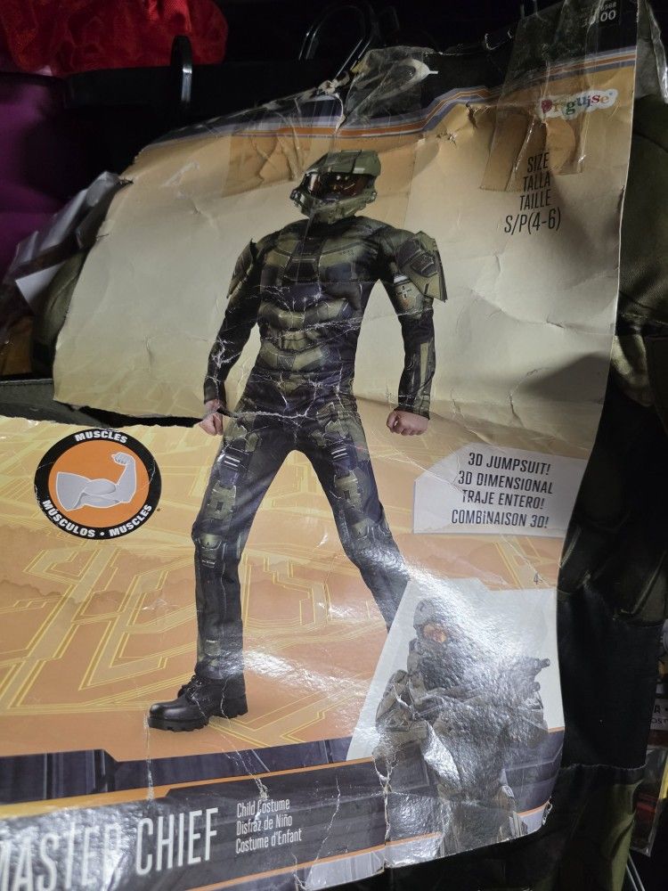Master Chief Costume New
