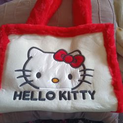 Hello Kitty Fluffy Purse