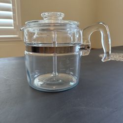 Vintage Pyrex Flameware Percolator 