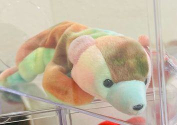 Peace Bear Beanie Baby