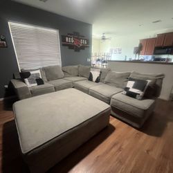 Gray Sectional Sofa 