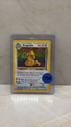Dragonite Fossil Holo