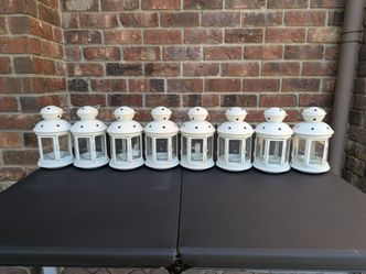 8 Snowflake Lanterns