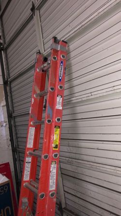 1003 Werner 16ft extension ladder 587459