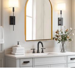 Sale Dajanee 24" W 36" H Recessed Framed Medicine Cabinet With Mirror