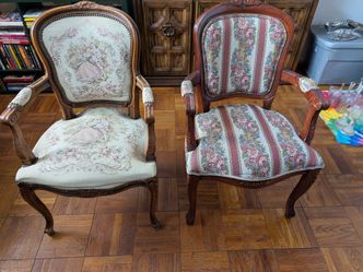 2 Victorian Style Chairs