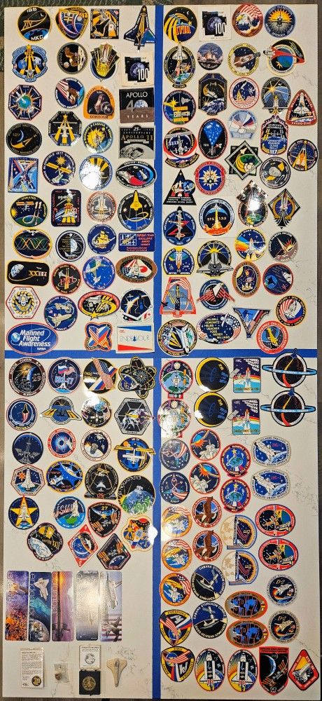 Vintage Nasa Space Shuttle Mission Collectibles