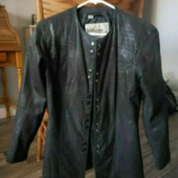 Woman's Leather Jacket Size M