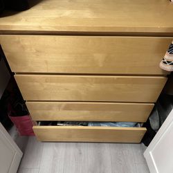 [Pending Pickup] Free IKEA 4 Drawer Dresser 