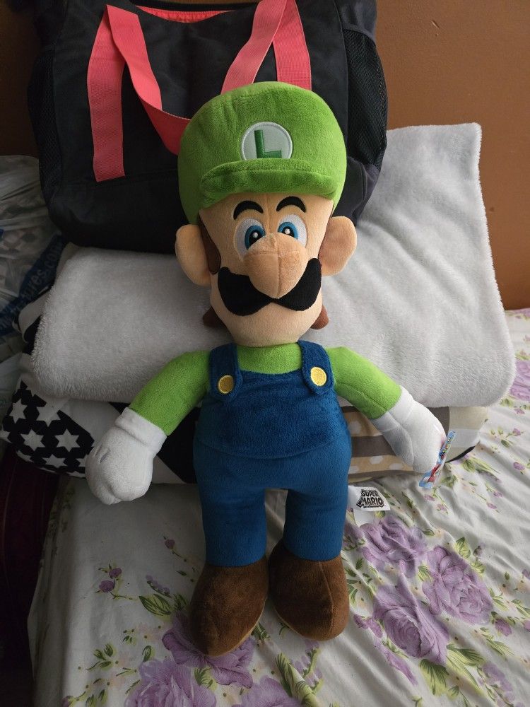 Luigi jumbo plush