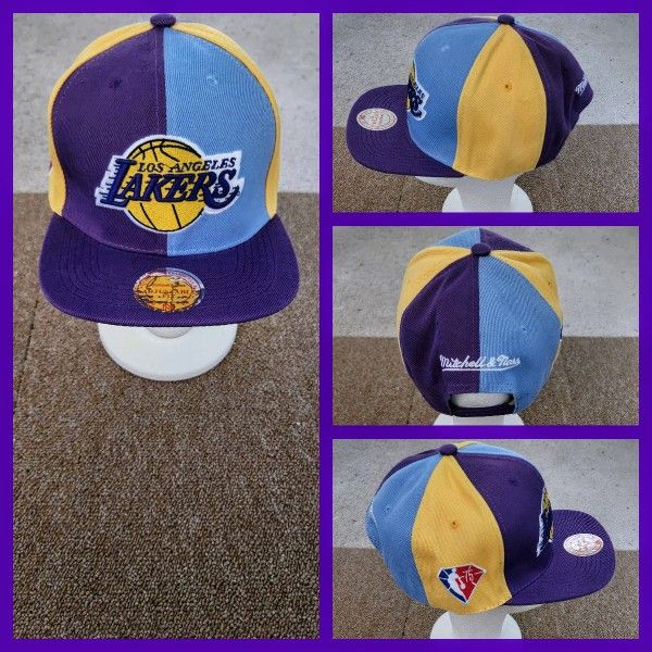 LOS ANGELES LAKERS NBA BASKETBALL 🏀 SNAPBACK HAT.