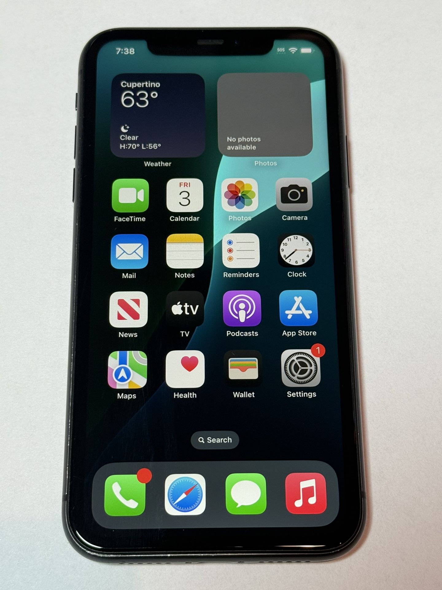 APPLE IPHONE 11 64GB AT&T MH8H3LL/A - Black, Sold AS IS Read Description